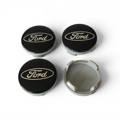 Ковпачки (заглушки) в диски Ford чорні 54,5\50 мм 6М21-1003АА (ВА)
